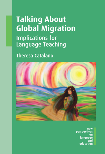 Portada del libro «Talking About Global Migration», de Theresa Catalano