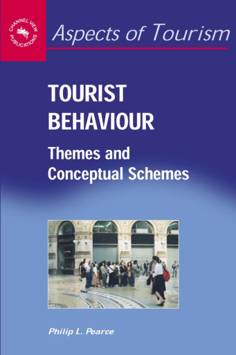 Portada del libro «Tourist Behaviour», de Philip L. Pearce