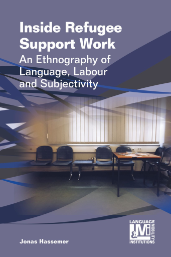Portada del libro «Inside Refugee Support Work», de Jonas Hassemer