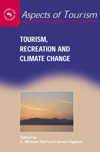 Portada del libro «Tourism, Recreation and Climate Change»