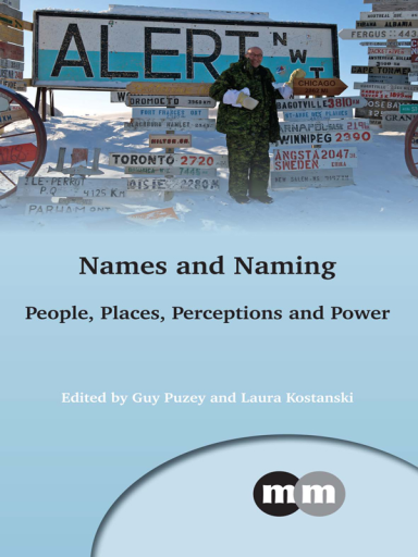 Portada del libro «Names and Naming»