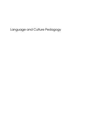 Portada del libro «Language and Culture Pedagogy», de Karen Risager