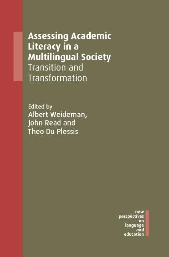 Portada del libro «Assessing Academic Literacy in a Multilingual Society»