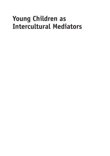 Young Children as Intercultural Mediators