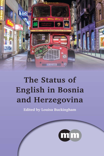 Portada del libro «The Status of English in Bosnia and Herzegovina»