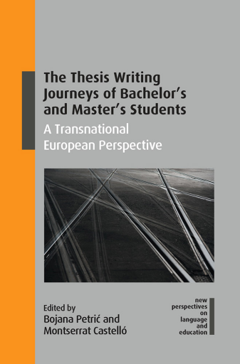 Portada del libro «The Thesis Writing Journeys of Bachelor’s and Master’s Students»