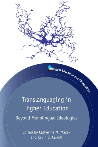 Portada del libro «Translanguaging in Higher Education»
