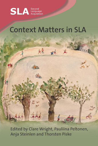 Portada del libro «Context Matters in SLA»