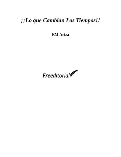 Lo que cambian los tiempos