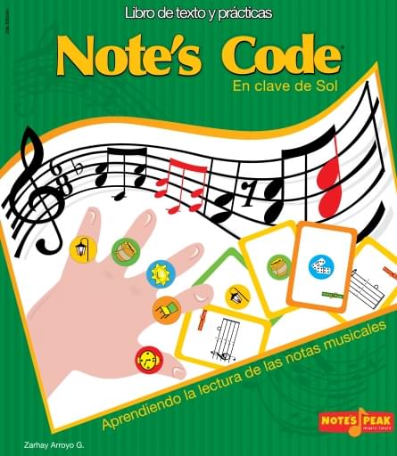 Notes Code 1 en Clave Sol - 1ed