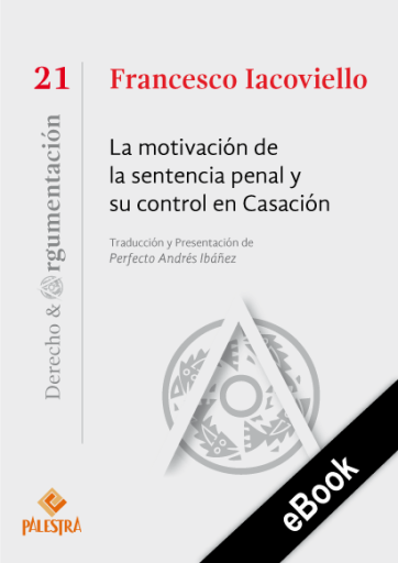 Portada del libro «La motivación de la sentencia penal y su control en Casación», de Francesco Iacoviello