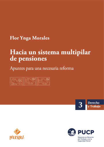 Portada del libro «Hacia un sistema multipilar de pensiones», de Flor Ynga Morales