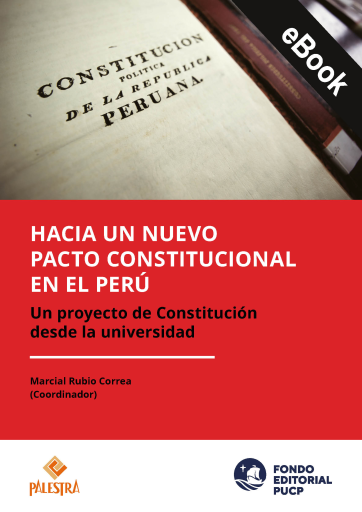 Portada del libro «Hacia un nuevo pacto constitucional en el Perú», de Varios autores