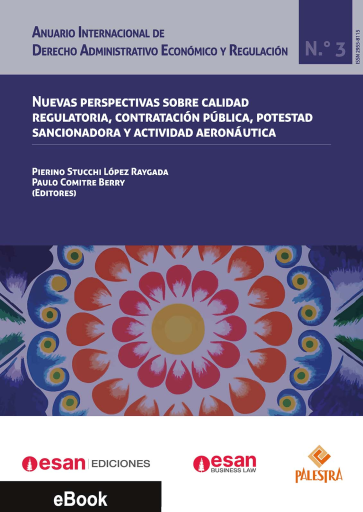 Portada del libro «Nuevas perspectivas sobre calidad regulatoria, contratación pública, potestad sancionadora y actividad aeronáutica», de Varios autores