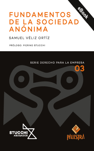 Portada del libro «Fundamentos de la Sociedad Anónima», de Samuel Véliz Ortíz