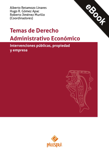 Portada del libro «Temas de Derecho Administrativo Económico», de Varios autores