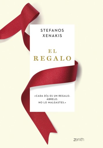 Portada del libro «El regalo», de Stefanos Xenakis