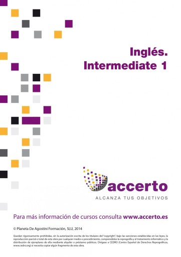 Inglés. Intermediate 1