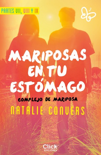 Portada del libro «Pack Mariposas en tu estómago. Parte VII, VIII y IX»
