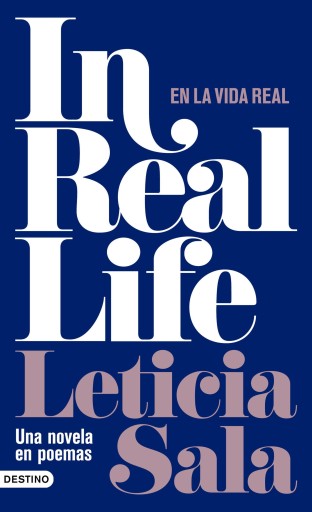 Portada del libro «In Real Life», de Leticia Sala