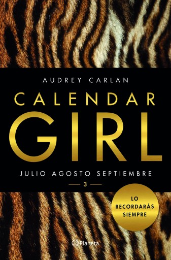 Portada del libro «Calendar Girl 3», de Audrey Carlan