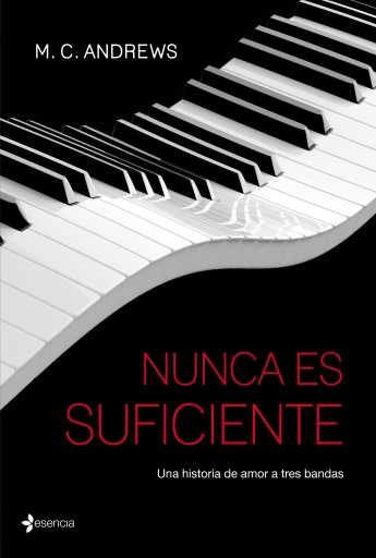 Portada del libro «Nunca es suficiente», de M. C. Andrews