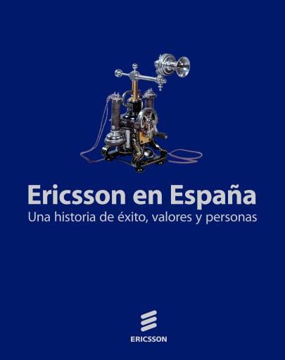 Portada del libro «Ericsson en España», de AA. VV.