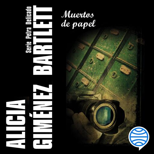Portada del audiolibro «Muertos de papel»