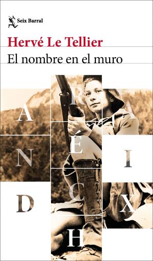 Portada del libro «El nombre en el muro», de Hervé Le Tellier