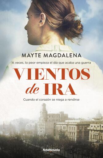 Portada del libro «Vientos de ira», de Mayte Magdalena