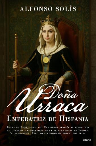 Portada del libro «Doña Urraca», de Alfonso Solís