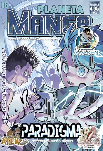 Portada del libro «Planeta Manga nº 06», de Varios autores