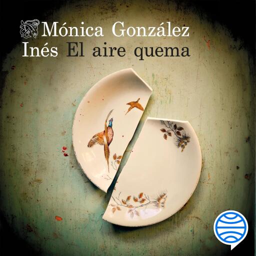 Portada del audiolibro «El aire quema», de Mónica González Inés