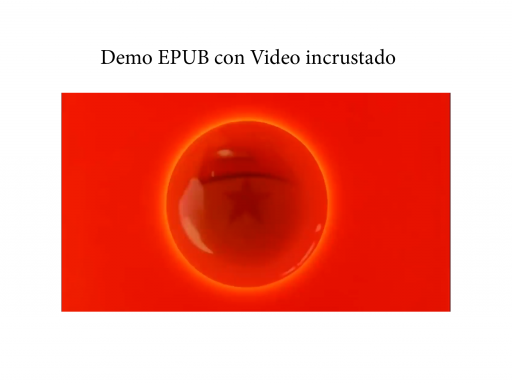 epub fixed layout with video