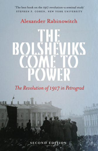 Portada del libro «The Bolsheviks Come to Power», de Alexander Rabinowitch