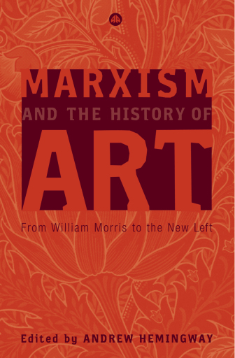 Portada del libro «Marxism and the History of Art»