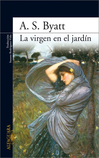 Portada del libro «La virgen en el jardín», de A.S. Byatt