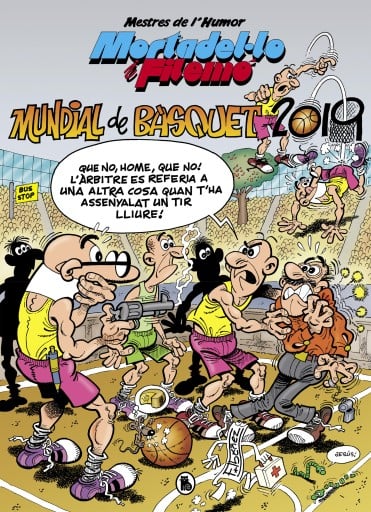 Mortadel·lo i Filemó. Mundial de Bàsquet 2019 (Mestres de l'Humor 53)
