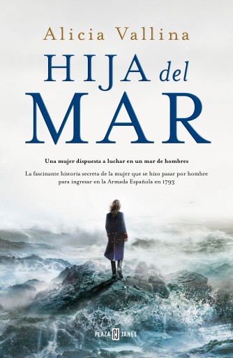 Portada del libro «Hija del mar», de Alicia Vallina