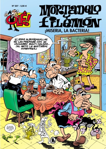 Mortadelo y Filemón. ¡Miseria, la Bacteria! (Olé! Mortadelo 207)