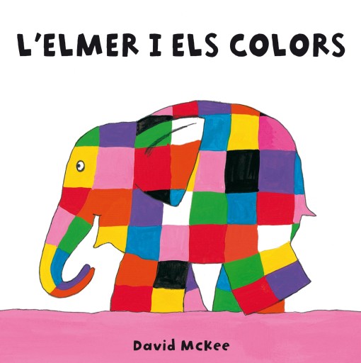 L'Elmer. Llibre de cartró - L'Elmer i els colors