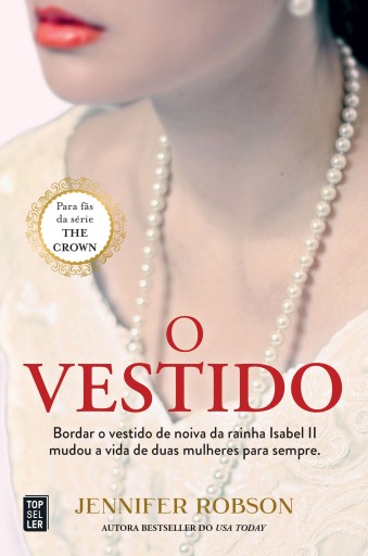 Portada del libro «O Vestido», de Jennifer Robson