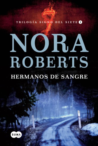 Portada del libro «Hermanos de sangre (Trilogía Signo del Siete 1)», de Nora Roberts
