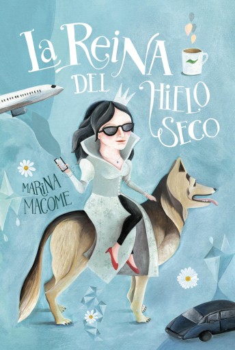 Portada del libro «La reina del hielo seco», de Marina Macome