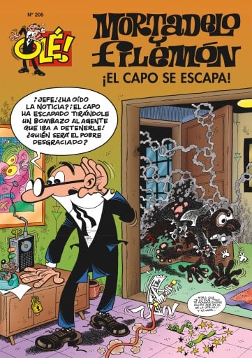 Mortadelo y Filemón. ¡El capo se escapa! (Olé! Mortadelo 205)