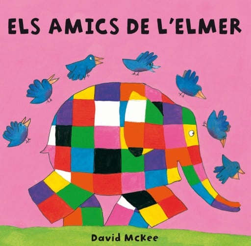 L'Elmer. Llibre de cartró - Els amics de l'Elmer