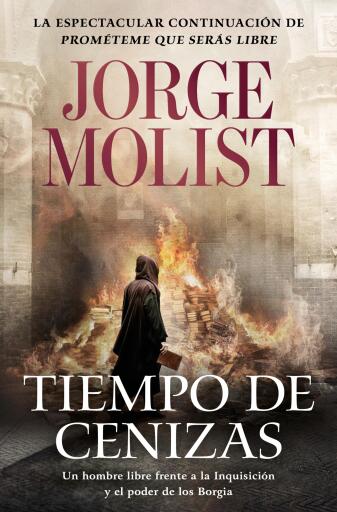 Portada del libro «Tiempo de cenizas», de Jorge Molist