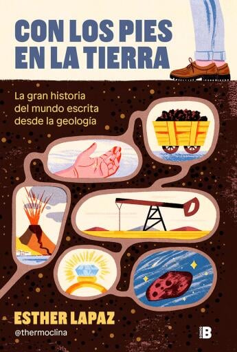 Portada del libro «Con los pies en la Tierra», de Esther Lapaz