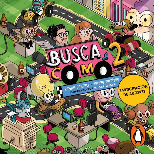 Portada del audiolibro «Busca el cómo 2», de Camila Sánchez, Arturo Saldívar