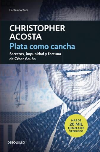 Portada del libro «Plata como cancha», de Christopher Acosta